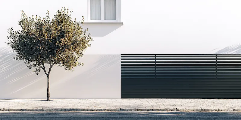 Aluminium Sichtschutzzaun aus Polen